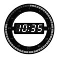 thumbnail image 4 of Reloj De Pared Digital Circur Moderno Relojes Digitales De Atenuación Para Decoración para hogar Enchufe UU Colco, 4 of 8