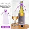 thumbnail image 3 of TABLZONE 10Ud Bolsa De Tela Organza Lavanda Para De Vino Y Otros Regalos, 3 of 6