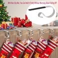 thumbnail image 2 of Soporte de calcetín de Navidad para manto Juego de 5 soportes de calcetín de Navidad para ganchos de manto de chimenea Decoraciones de fiesta de año nuevo de Navidad Xemadio WMZY-820, 2 of 6
