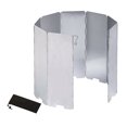 thumbnail image 1 of Langgg Pare-Vent pour Réchaud à Gaz Robuste en Alliage d'Aluminium 9 Plaques Accessoire de Protection Coupe-Vent pour Barbecue, 1 of 5