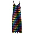 thumbnail image 4 of Meeple Robe Sans Manches de Table pour Femmes Robe à Manches Longues Violette, 4 of 4