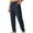 Navy-01, variant on LIBRCLO Sweatpants Men with Pockets Outdoor Running Workout Jogger Pants Elastic Waist Slim Fit Sweatpants Open Bottom