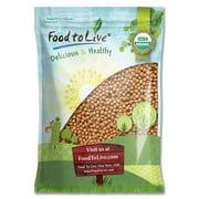 Organic Garbanzo Beans, 15 Pounds  Non-GMO, Sproutable, Kosher, Raw, Vegan  by Food to Live