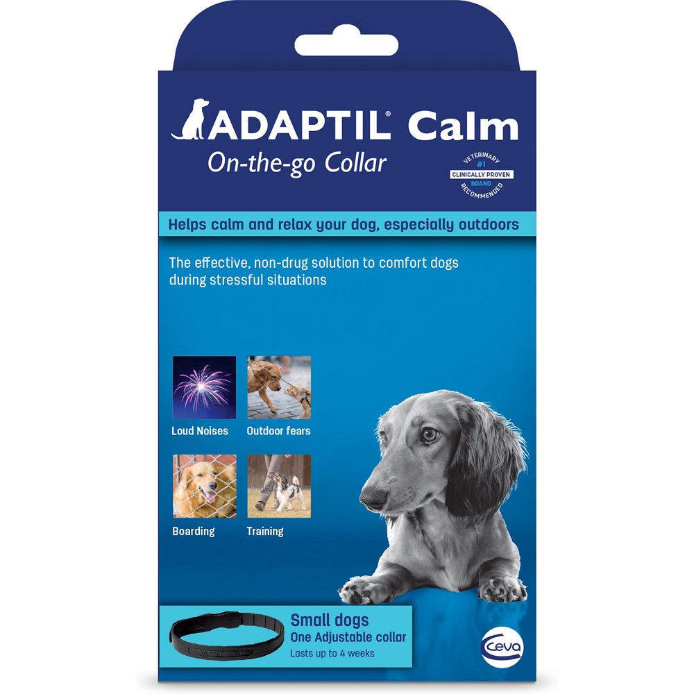 Adaptil Calm Onthego Adjustable Calming Collar for Small Dogs