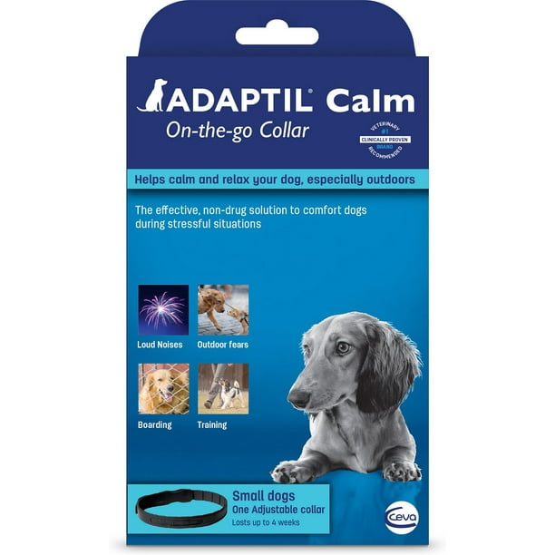Adaptil Calm On The Go Adjustable Calming Collar For Small Dogs Walmart Com Walmart Com