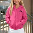 thumbnail image 2 of Abtuhar Children Fall Winter Hooded Casual Outerwear and Jackets Winter Solid Fleece‑lined Zip‑up Coat with Side Pockets for 5‑14 Years, 2 of 5