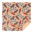 thumbnail image 2 of Hbdhejl Sports Gift Wrapping Paper Rugby Basketball Tennis Baseball Football Kraft Wrapping Paper Birthday Paper For Men Boys, 2 of 4