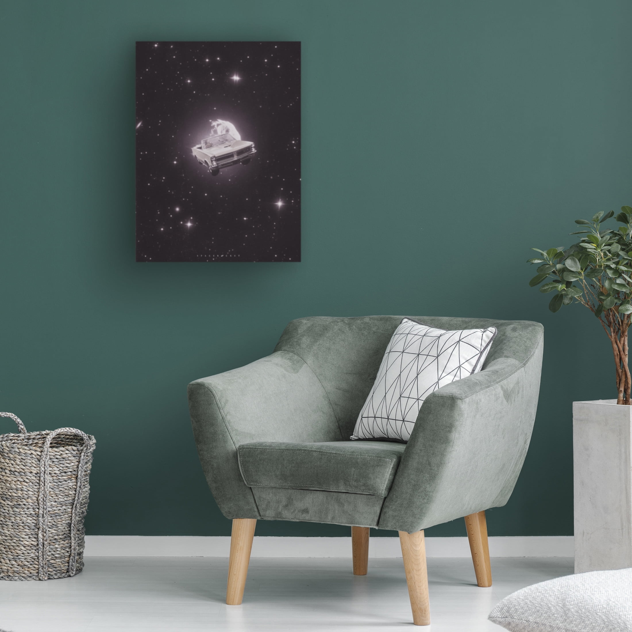 Trademark Fine Art spacerocket art 600 Canvas Wall Art