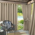 thumbnail image 2 of Sun Zero Sailor Indoor/Outdoor UV Protectant Room Darkening Grommet Curtain Panel, 2 of 5