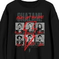 thumbnail image 2 of Shazam 2 Fury Of The Gods Crew Neck Long Sleeve Black Adult Sweatshirt-Large, 2 of 3