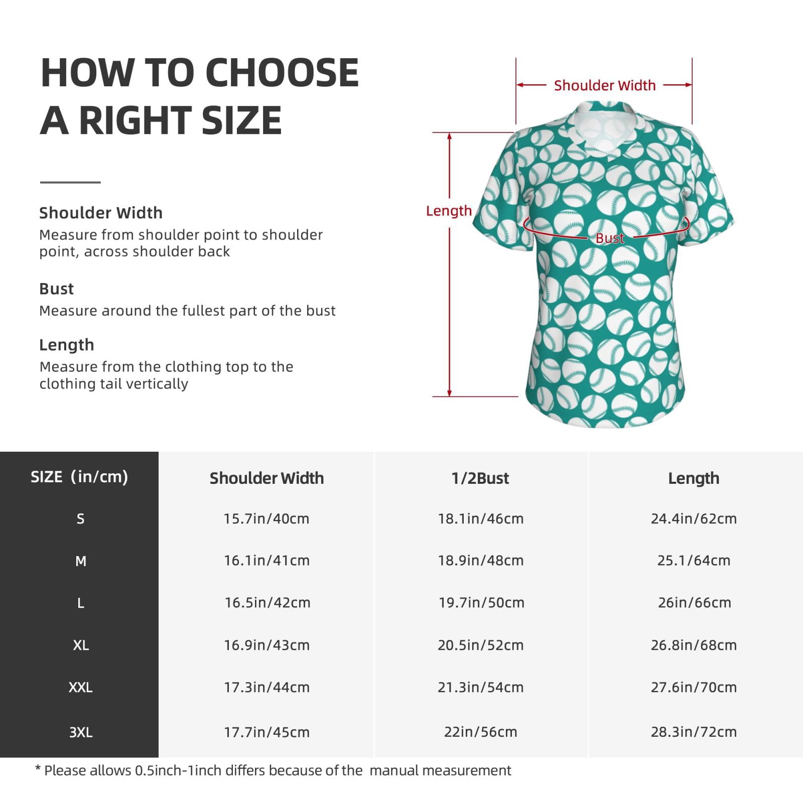 Vsdgher Green Baseball Women Shirts V Neck Short Sleeve Tops T-Shirt Basic Tees, S to 3XLX-Large