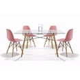 thumbnail image 1 of Set de 4 Sillas y Comedor Mundo In  Sillas JM-1618 Oslo Rosa y Comedor Rectangular, 1 of 10
