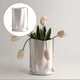 thumbnail image 1 of Creative Plant Pots Hermosa Luz Ligero Jarrón de Lujo Arte Artesanía Artesanía Orientación de Flor Secado para Balcón Home Office Sala de estar Leche blanca Soledad Jarrón de ceramica, 1 of 7
