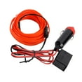 thumbnail image 1 of relayinert Car Interior Lighting LED Strip Car LED Wire Rope Tube Line flexible Neon Light Car Decor Light Orange 1Set, 1 of 6