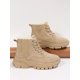 thumbnail image 5 of Lace-up Front Faux Suede Teddy Lined Snow Boots, 5 of 5