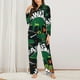 thumbnail image 2 of Fotbe Dinosaur Skeleton Conjunto de Pijama de Manga Larga para Mujer con Estampado, Ropa de Dormir de 2 Piezas, Conjunto de Casa Suave y Cómodo con Bolsillos-Small, 2 of 7