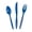 Blue, variant on Chocolate High Count Cutlery Set (210Pc) - Party Supplies - 210 Pieces