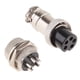 thumbnail image 5 of Par GX16 5 Pines Impermeable Macho Hembra Panel Metal Aviación Cable Conector 3 piezas, 5 of 7