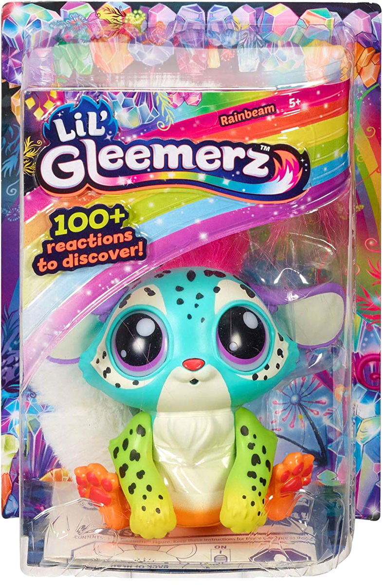 NEW HTF Lil' Gleemerz Complete Set of 3 100+ Reactions Light Up Super Cute 