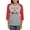 Heather/Red, variant on CafePress - Hanukah Women's Baseball T Shirt - Womens Baseball Tee