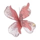 thumbnail image 5 of Adorno colgante de pared con forma de mariposa artificial, fondo brillante decorativo. Rosa, 5 of 9