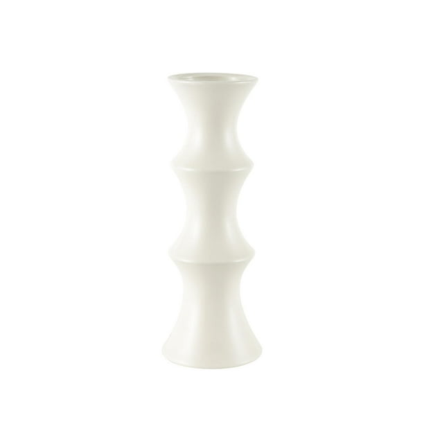 Jarrón decorativo con arreglo floral, decoración de escritorio, jarrón de flores de porcelana para blanco