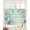 Teal Green, variant on Blue Beach Coastal Sheer Curtains 54 Inch Length 2 Panels Set for Living Room/Bedroom, Summer Nautical Coral Shell Botanical Vintage Kitchen Curtains Grommet Curtains Window Treatments 42"x54"x2