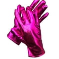 thumbnail image 3 of Niaviben Leather Gloves Tea Gloves for Women Tea Party Punk Gloves Thermal Gloves for Women Thermal Gloves Men Gloves for Men Hiking Gloves for Men Hot Pink One Size, 3 of 3