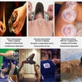 thumbnail image 4 of 3 tamaños de terapia de ventosas estudio de terapia de ventosas y juego de ventosas de silicona para el hogar, adecuado para masaje miofascial, músculo, nervio, dolor en las articulaciones, 4 of 4