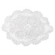 thumbnail image 3 of Oval Placemat Table Place Mat Vintage Hand Crochet Cotton Lace Doilies Floral Table Mat Hollow Insulation Coaster Pads Bowl Mats, 3 of 11