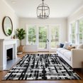 thumbnail image 7 of Addison Rugs Mayfield Premium Machine Washable Transitional Stripes Black Rectangle Rug, 8' x 10', 7 of 7