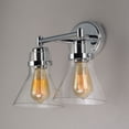 thumbnail image 5 of Maxim 26112CDPC-BUI 10 x 15 in. Seafarer 2-Light Bath Vanity with Bulbs, Polished Chrome, 5 of 5