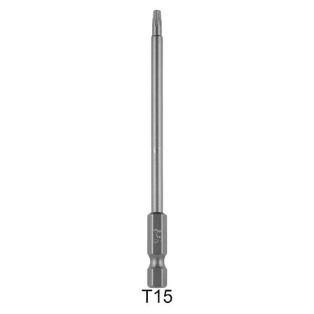 

GLFILL Hex Shank Magnetic Head Torx Screwdriver Bit 100mm Security Tamper Proof Star