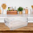 thumbnail image 3 of Chilled Serving Tray Ice Box for Storage with Multiple Compartments Plastic, 3 of 5