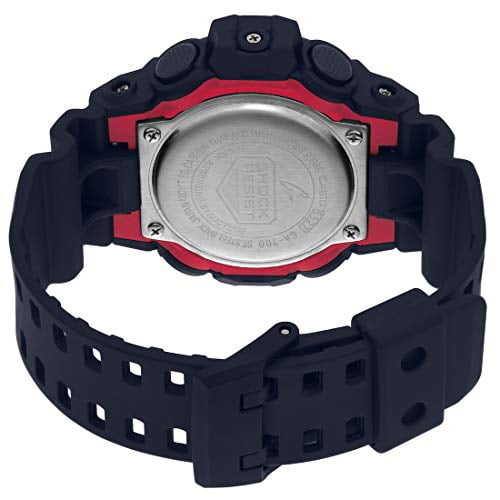 Casio Men's G-Shock GA700-1A Sport Watch, Black Resin Band