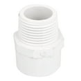 thumbnail image 1 of Conectores de manguera de agua rectos con rosca macho de 32 mm, acoplador blanco, 1 of 1