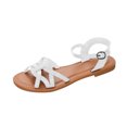 thumbnail image 2 of Zapatillas de verano para mujer, zapatos informales para mujer, sandalias ligeras de fondo plano Wmkox8yii nm9275, 2 of 8
