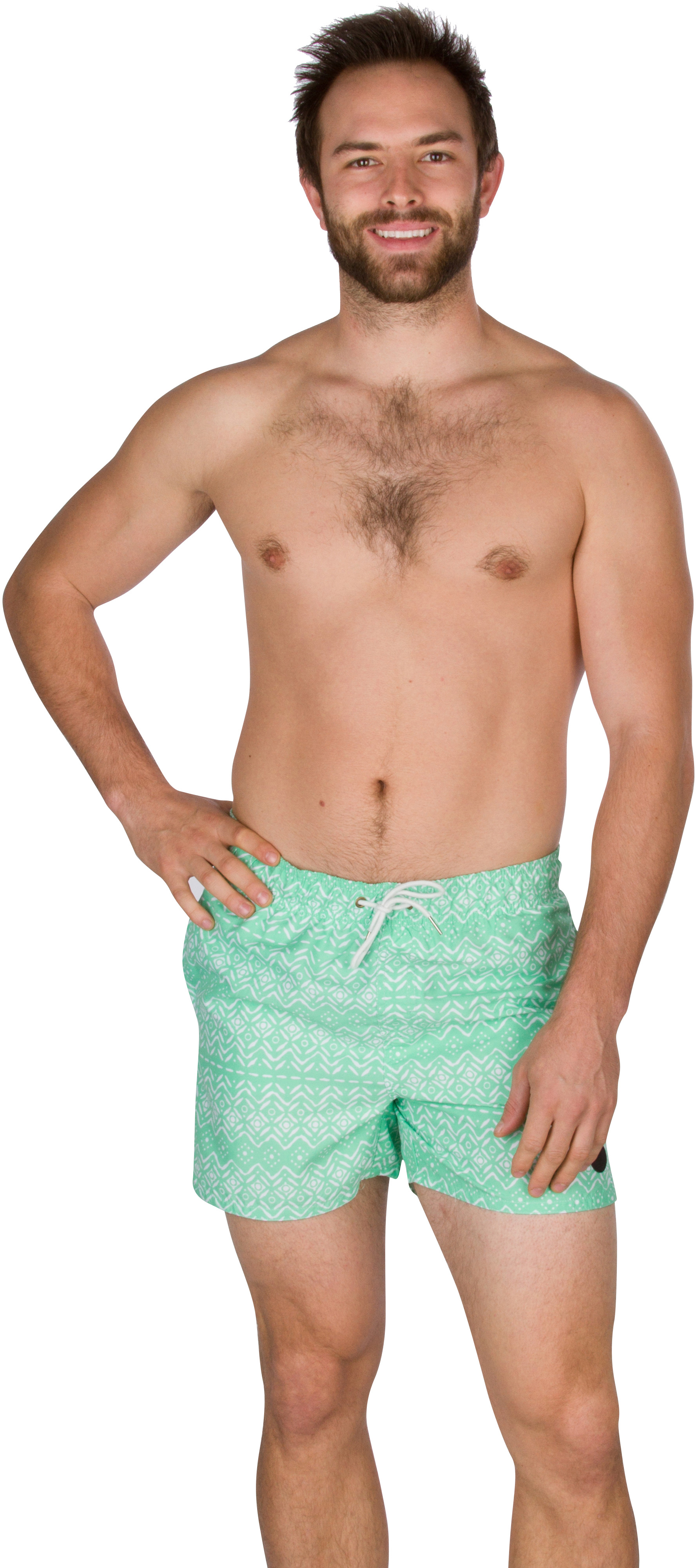 Sakkas Levi Aztec Pattern Printed Short 