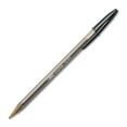 thumbnail image 2 of BIC Cristal Ballpoint Pens Bold Pen Point - 1.6 mm Pen Point Size - Black - Clear Barrel - 12 / Dozen, 2 of 4