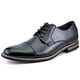 thumbnail image 1 of Zapatos Oxford Clásicos Modernos para Hombre Bruno Marc Negro 12W, 1 of 5