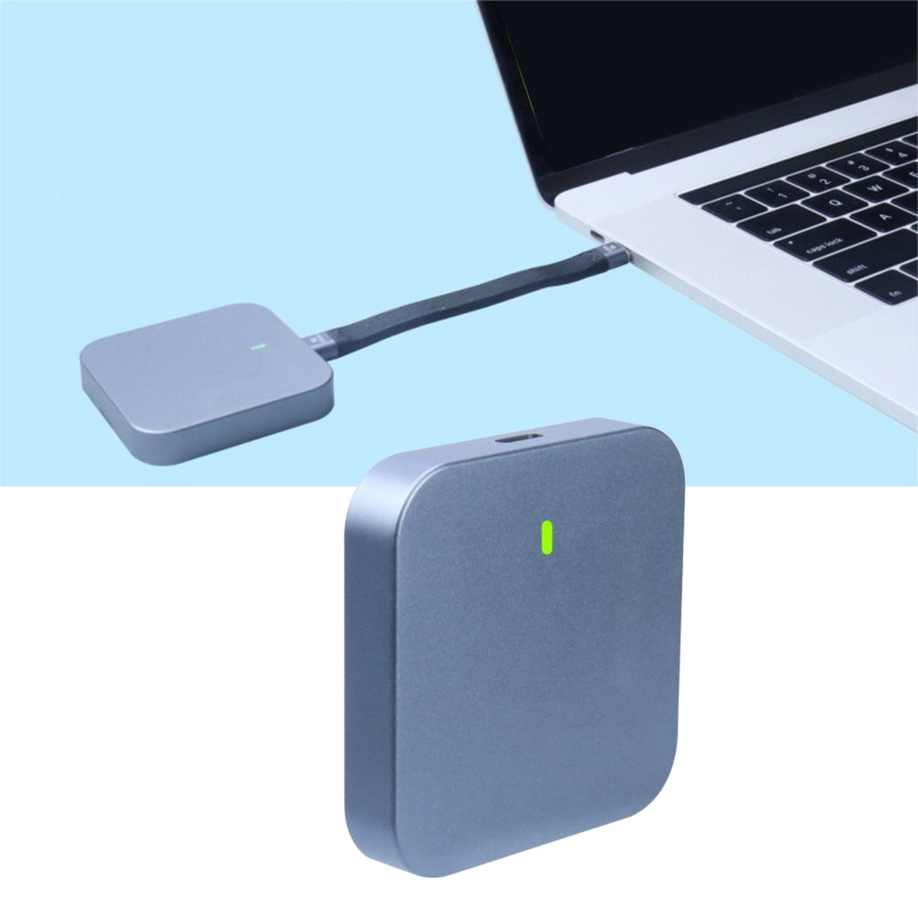 Zeiwohndc USB3.2 10Gbps Magnetic 2230 NVMe SSD Enclosure for Phone15 NVMe SSD Aluminum