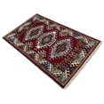 thumbnail image 6 of Hand Knotted traditional Kazak Red and Ivory Antique Traditional Tribal Armenian Rug | KZA3, 6 of 7