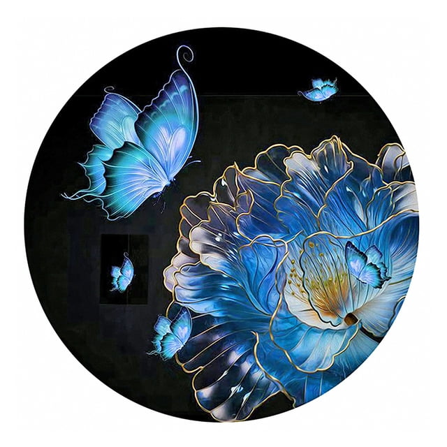 5D DIY Diamante Pintura Full Round Drill mariposa FLhrweasw Nuevo
