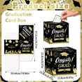 thumbnail image 4 of 2Pcs Graduation Card Box 2026 - Congrats Grad Card Boxes Holder, Green & Black Class of 2026 Gift Cards Box for Graduation Decorations 2026 Favors Party Decor Supplies Props, 9*9*9inches, 4 of 10