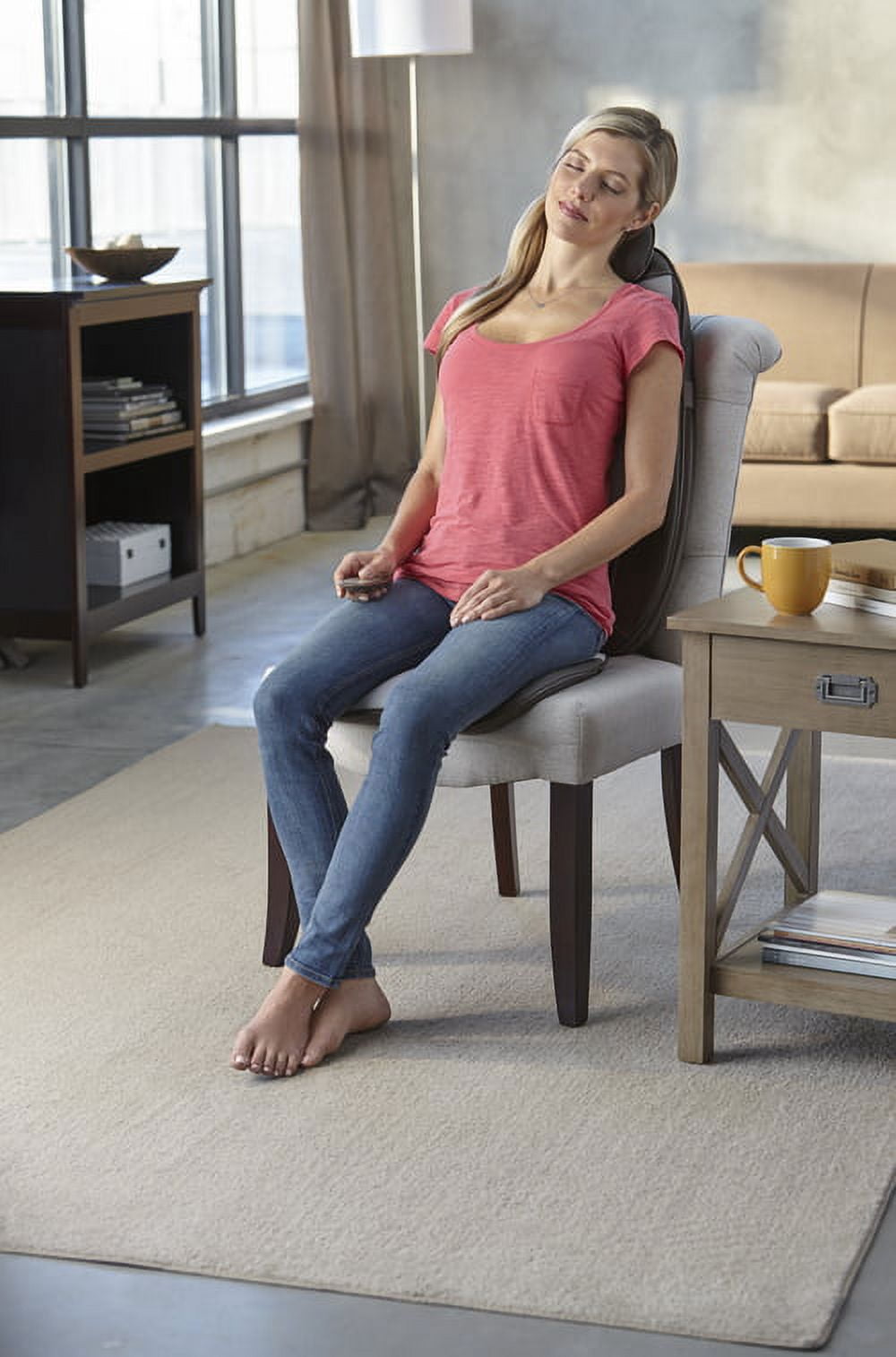 Deep Knead Shiatsu Massage Cushion – Soothing Back & Neck Relief