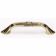 thumbnail image 3 of Alno A881-6-AE Ribbon & Reed 6" Appliance / Cabinet Drawer Pull Antique English, 3 of 5