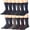 M5300-A-12, variant on James Fiallo Mens 12-Pairs Funny Funky Crazy Novelty Colorful Patterned Dress Socks M5300-A-12