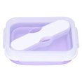 thumbnail image 1 of Oubit Folding Lunch Box,Silicone Insulation Box Portable Portable Lunch Box Eating Tools Stylish and Modern, 1 of 9