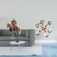 thumbnail image 2 of Adorno De Mesa Con Esfera De Caballero Burbuja Acrílica, Escultura Decorativa Moderna, Centro De Mesa Impermeable, Regalo Para Escritorio, Oficina, Estante, Decoración Del Hogar, 2 of 8