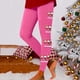 thumbnail image 1 of MKLEKYY Leggings deportivos para mujer Pantalones ajustados con estampado navideño de tres tazas rojas para mujer, pantalones de yoga para fitness y levantamiento de pesas, 1 of 3